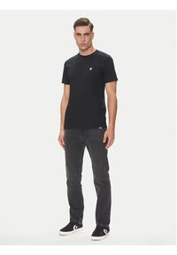 Etnies T-Shirt Team Emroidery 4130003738 Czarny Regular Fit. Kolor: czarny. Materiał: bawełna #5