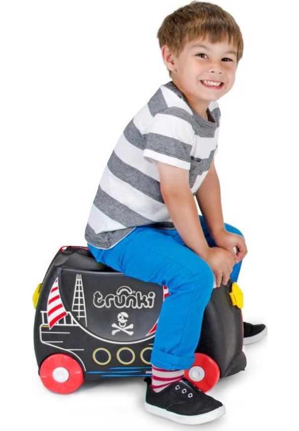Trunki Wóz Pirat Pedro TRU-0312. Materiał: guma. Styl: wakacyjny, młodzieżowy