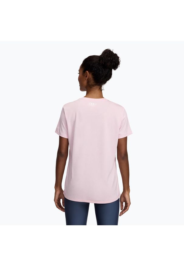 Koszulka treningowa damska Under Armour Tech C-Twist. Kolor: różowy
