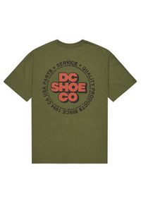DC Shoes T-Shirt Work Circle EDYZT04369 Zielony Regular Fit. Kolor: zielony. Materiał: bawełna #5