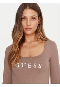 Guess Bluzka O5RI00 KBBU1 Beżowy Regular Fit. Kolor: beżowy #5