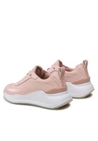 Calvin Klein Sneakersy Internal Wedge Lace Up HW0HW01371 Różowy. Kolor: różowy. Materiał: skóra #2