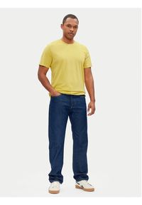 Pepe Jeans T-Shirt Jacko PM508664 Żółty Regular Fit. Kolor: żółty. Materiał: bawełna