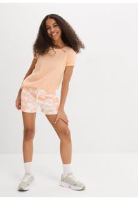 bonprix - Szorty z dżerseju z czystej bawełny organicznej. Kolor: pomarańczowy. Materiał: jersey, bawełna #2