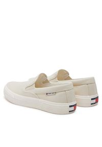 Tommy Jeans Tenisówki Slip On Canvas Color EM0EM01544 Beżowy. Zapięcie: bez zapięcia. Kolor: beżowy. Materiał: materiał #4