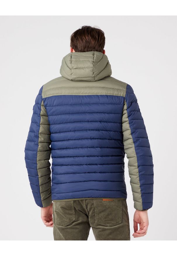 Wrangler - WRANGLER PUFFER JACKET MĘSKA KURTKA PRZEJŚCIOWA NAVY W4B1WA114 112319932