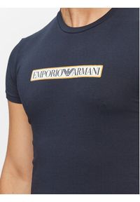 Emporio Armani Underwear T-Shirt 111035 3F517 00135 Granatowy Regular Fit. Kolor: niebieski. Materiał: bawełna