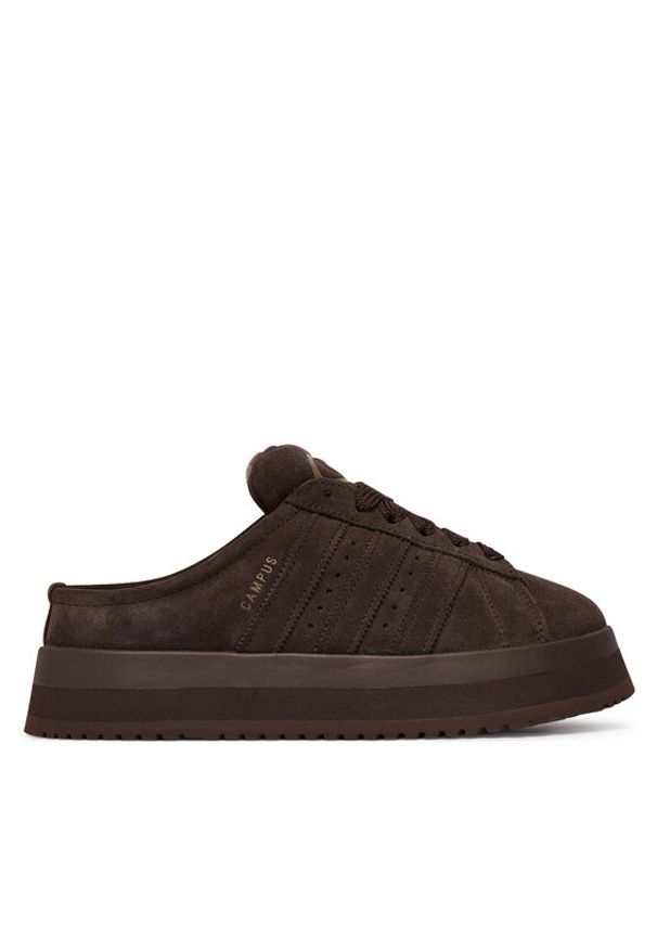 Adidas - adidas Śniegowce Campus 00S Winter Low IH1807 Brązowy. Kolor: brązowy. Materiał: zamsz, skóra