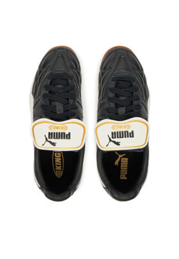 Puma Sneakersy King Indoor 401683 01 W Czarny. Kolor: czarny. Materiał: skóra