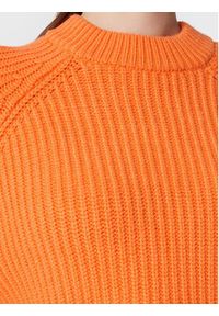 Edited Sweter Brittany EDT4463005000002 Pomarańczowy Regular Fit. Kolor: pomarańczowy. Materiał: wiskoza #2