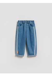 Reserved - Jeansy relaxed fit - niebieski. Kolor: niebieski. Materiał: jeans #1