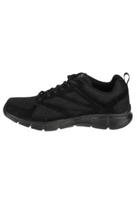 skechers - Buty sportowe Sneakersy męskie, Skechers Equalizer. Kolor: czarny. Sport: turystyka piesza #2