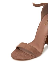 DeeZee Sandały WX14340-S-1AP Brązowy. Kolor: brązowy. Materiał: materiał #3