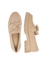 DeeZee Loafersy HXG2108-93 Beżowy. Kolor: beżowy. Materiał: materiał #4