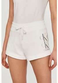 Calvin Klein Jeans - Szorty. Okazja: na co dzień. Kolor: biały. Materiał: bawełna. Styl: casual #1