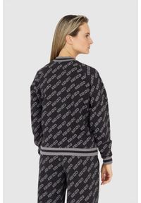 Kenzo - KENZO Rozpinana bluza damska w logo, Rozmiar S. Kolor: czarny