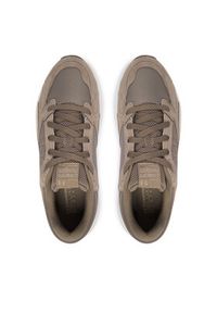 Under Armour Sneakersy UA Edge Suede 3027731 Beżowy. Kolor: beżowy. Materiał: skóra, zamsz