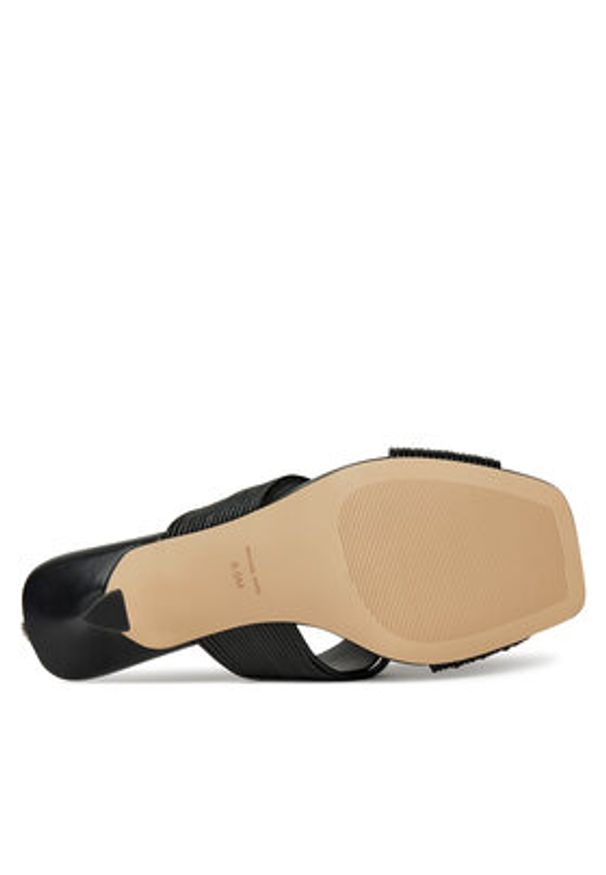 MICHAEL Michael Kors Klapki Alessia 40S5ASMS1L Czarny. Kolor: czarny. Materiał: skóra