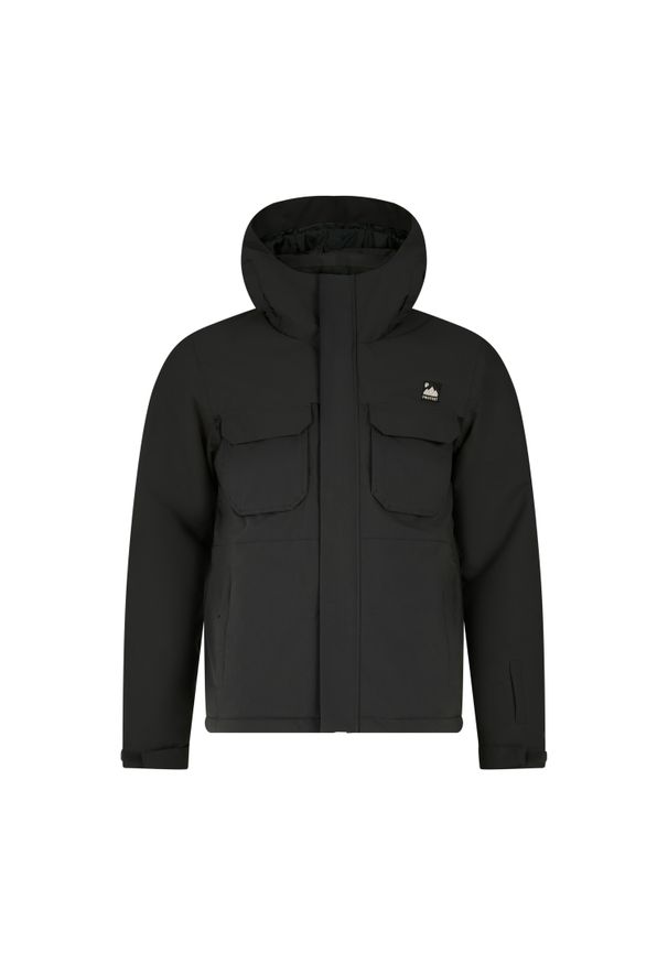 Kurtka narciarska Protest Kajo. Kolor: czarny. Sezon: zima. Sport: narciarstwo