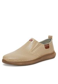 Rieker Półbuty 10452-60 Beżowy. Kolor: beżowy. Materiał: skóra #7