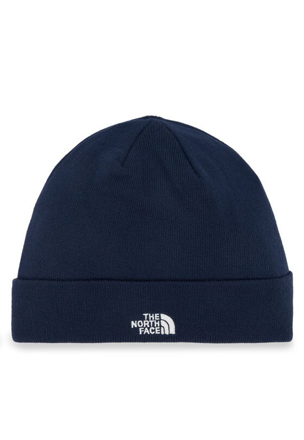 The North Face Czapka Norm Shallow Beanie NF0A5FVZ8K21 Granatowy. Kolor: niebieski. Materiał: materiał