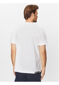 Karl Lagerfeld Jeans T-Shirt 235D1701 Biały Regular Fit. Kolor: biały. Materiał: bawełna