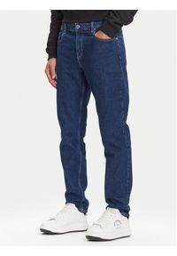 Karl Lagerfeld Jeans Jeansy A3M10052 Granatowy Slim Fit. Kolor: niebieski