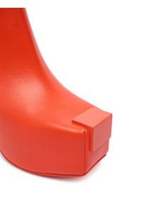 United Nude Botki Cubist Bootie 1094383616 Pomarańczowy. Kolor: pomarańczowy. Materiał: skóra #5