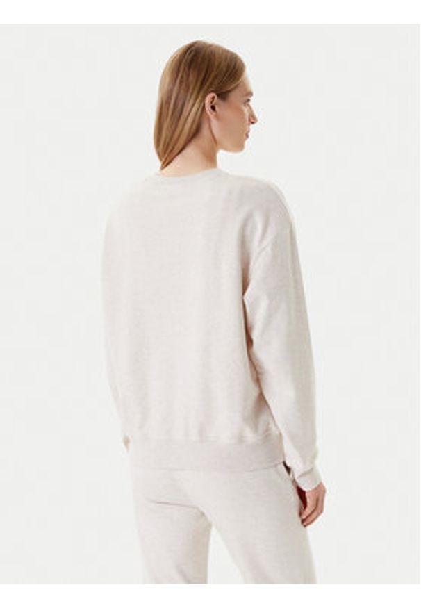 Guess Bluza O5RQ03 KCO31 Beżowy Regular Fit. Kolor: beżowy. Materiał: bawełna