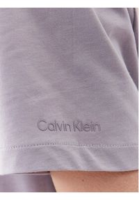 Calvin Klein T-Shirt K20K205338 Fioletowy Relaxed Fit. Kolor: fioletowy. Materiał: bawełna #4