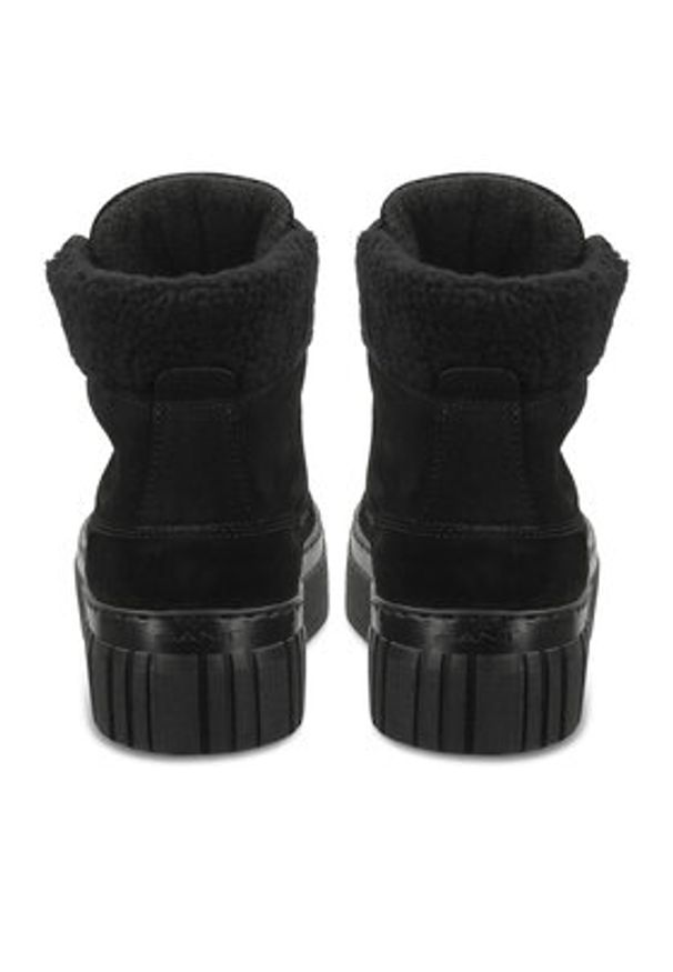 GANT - Gant Botki 29543705 Czarny. Kolor: czarny. Materiał: skóra, zamsz