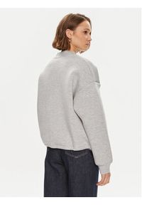 Gina Tricot Bluza 22877 Szary Oversize. Kolor: szary. Materiał: syntetyk #8