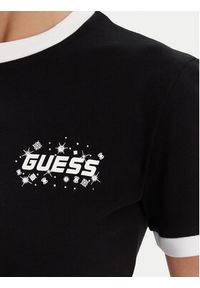 Guess T-Shirt V5GI11 I3Z14 Czarny Regular Fit. Kolor: czarny. Materiał: bawełna #3