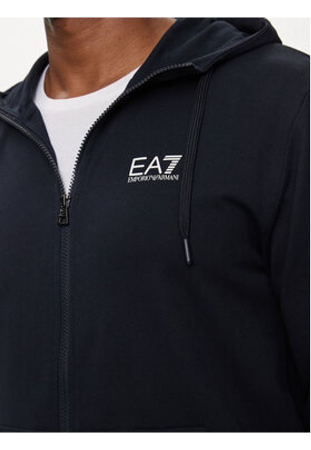 EA7 Emporio Armani Bluza 7M000568 AF13512 MB149 Granatowy Regular Fit. Kolor: niebieski. Materiał: bawełna