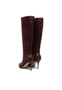 Eva Minge Kozaki EO-EDITH-GLC9177-17-861 Bordowy. Kolor: czerwony. Materiał: zamsz, skóra #6