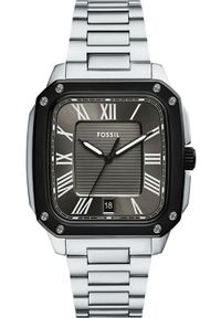 Zegarek Fossil Męski Crosby Chrono-Look Grey Dial Steel (FS6122) #1