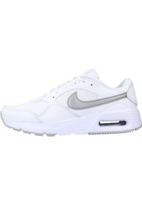 Buty do chodzenia Nike Air Max SC. Zapięcie: sznurówki. Kolor: biały, wielokolorowy, beżowy. Materiał: materiał, syntetyk, tkanina. Szerokość cholewki: normalna. Model: Nike Air Max. Sport: turystyka piesza