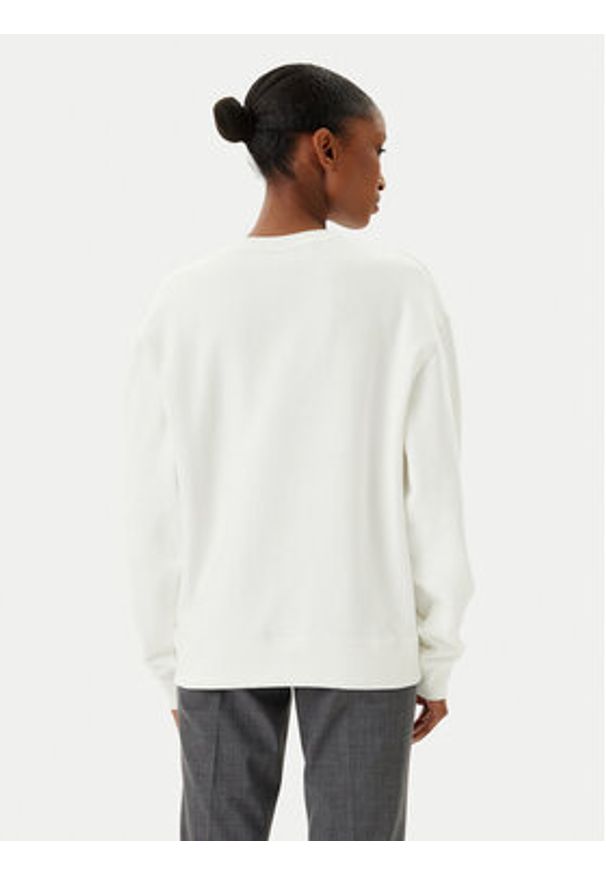 TOMMY HILFIGER - Tommy Hilfiger Bluza WW0WW45430 Écru Regular Fit. Materiał: bawełna