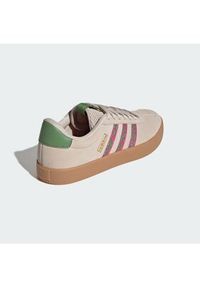 Adidas - adidas Sneakersy Vl Court 3.0 KI3355 Beżowy. Kolor: beżowy. Materiał: skóra, zamsz #6
