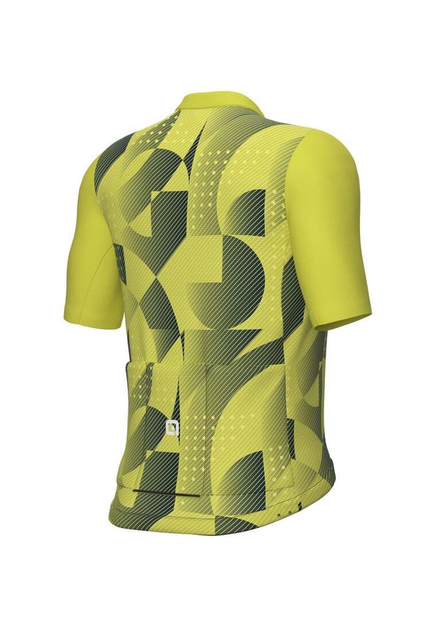 ALÉ CYCLING - Koszulka rowerowa męska Alé Cycling Solid Enjoy. Kolor: żółty