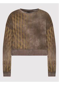 Pinko Bluza Numerare 1Q10A9 Y7PA Brązowy Regular Fit. Kolor: brązowy. Materiał: bawełna #4
