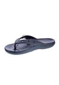 Japonki plażowe męskie Crocs Classic Flip. Okazja: na plażę. Kolor: czarny