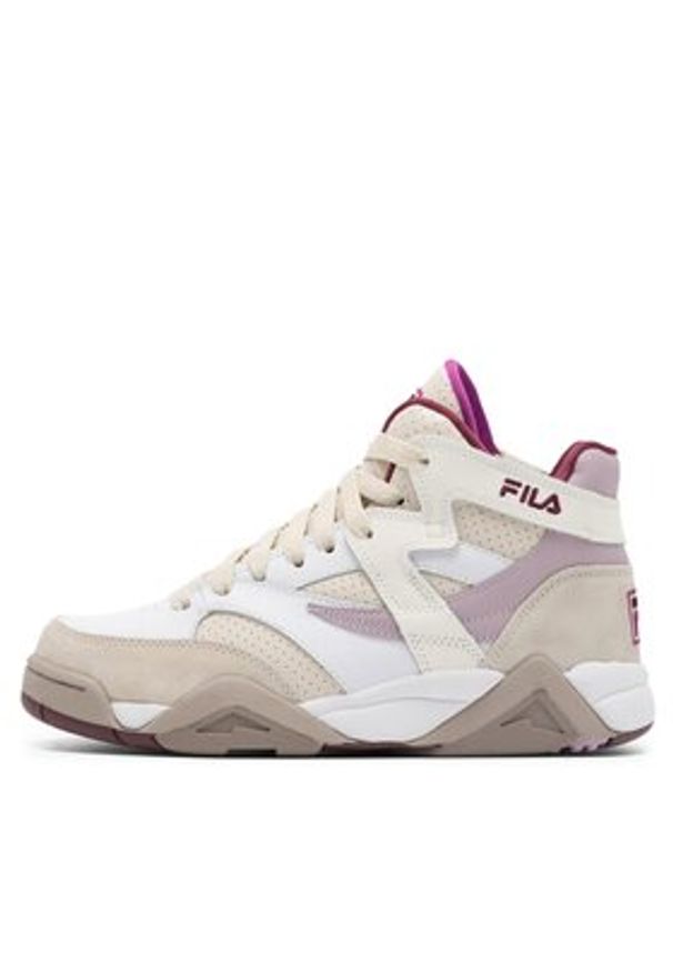 Fila Sneakersy M-Squad Nbk Wmn FFW0199.73029 Beżowy. Kolor: beżowy. Materiał: zamsz, skóra