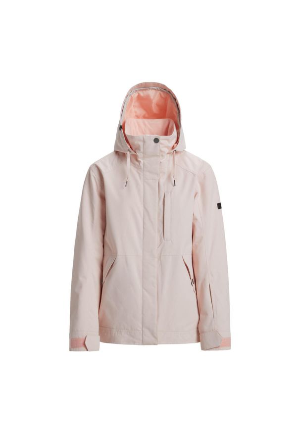 Roxy - Kurtka do sportów zimowych damska BILLIE. Kolor: różowy. Długość: krótkie. Sezon: zima. Sport: narciarstwo