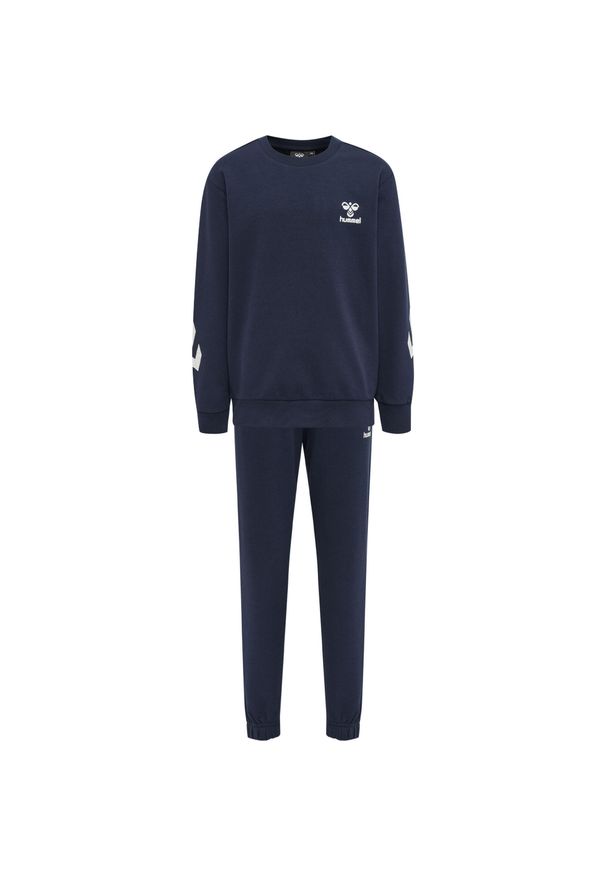 Dziecięcy dres Hummel Venti. Okazja: na uczelnię. Kolor: niebieski. Materiał: dresówka. Styl: elegancki, sportowy