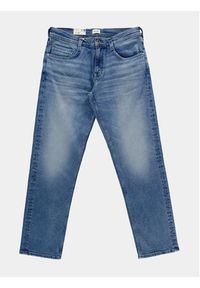 Mustang Jeansy Denver 1014878 Granatowy Straight Fit. Kolor: niebieski