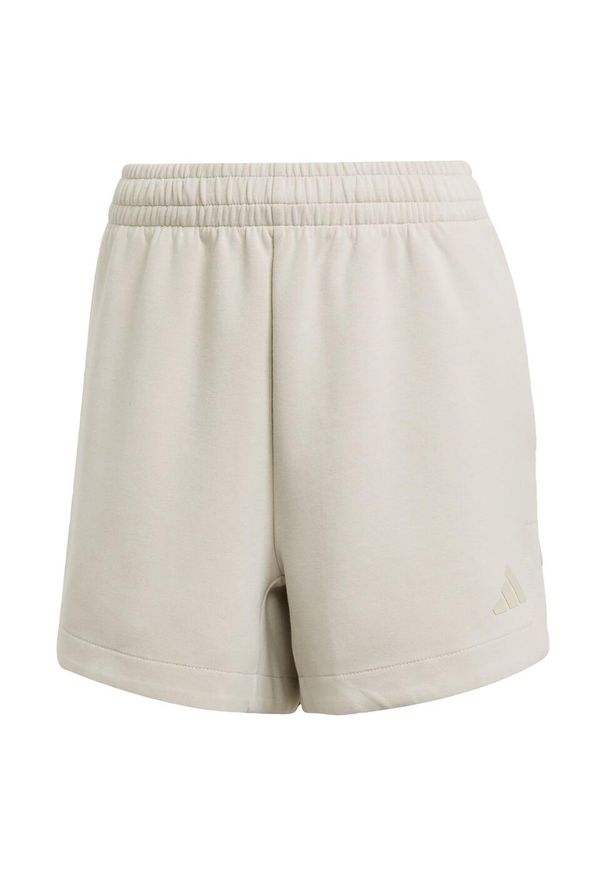 Adidas - Luźne szorty ALL SZN Soft Lux. Kolor: beżowy