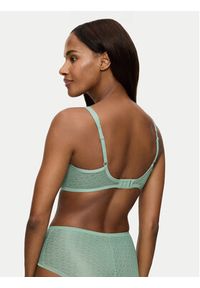 Triumph Biustonosz z fiszbiną Signature Sheer 10215906 Zielony. Kolor: zielony. Materiał: syntetyk #5