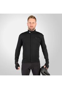 ENDURA - Jersey Endura Roubaix Xtract. Kolor: czarny. Materiał: jersey. Sport: kolarstwo