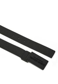 Armani Exchange Pasek Męski XM000289 Czarny. Kolor: czarny. Materiał: skóra